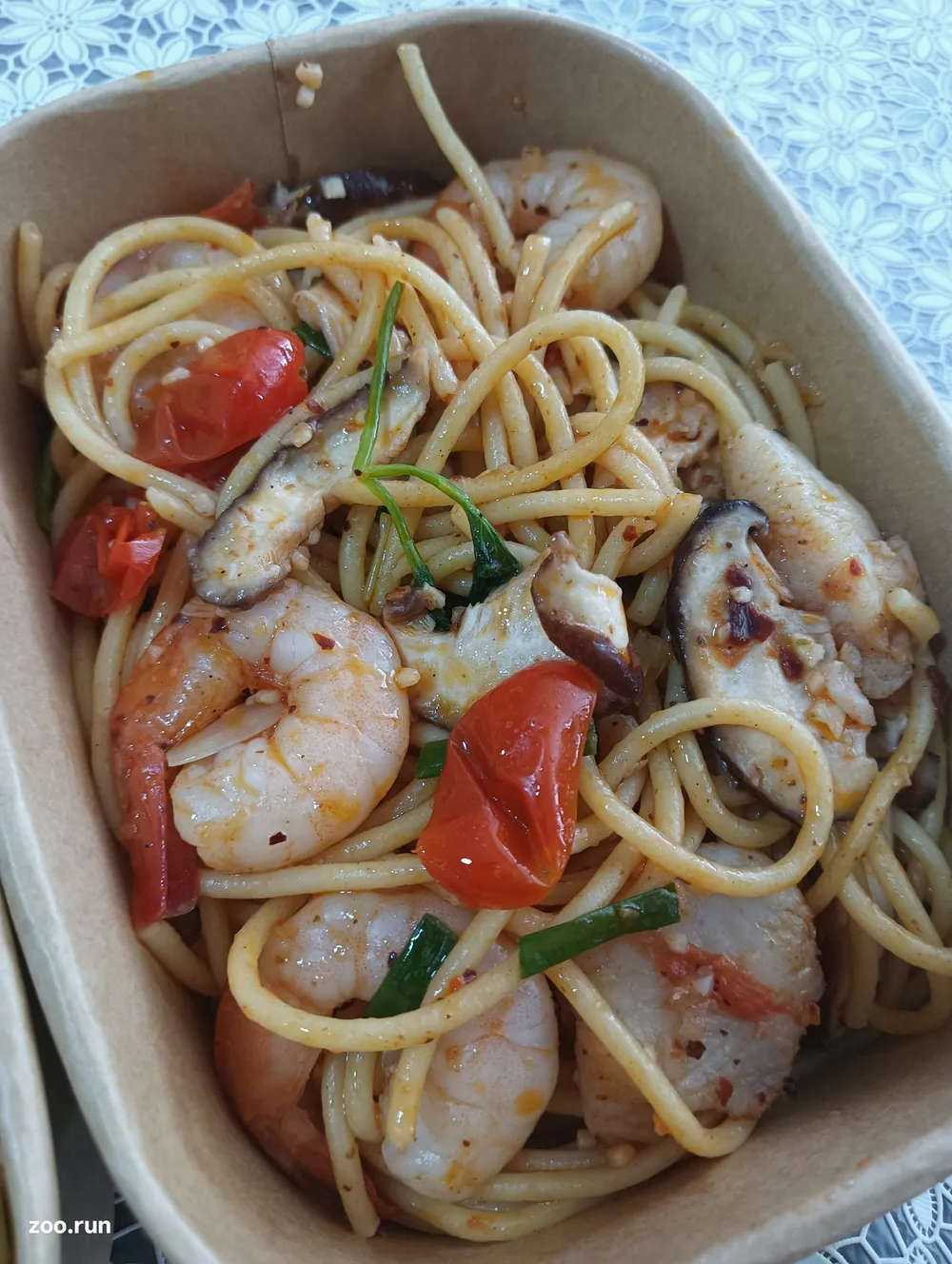 Mala Seafood Aglio Olio