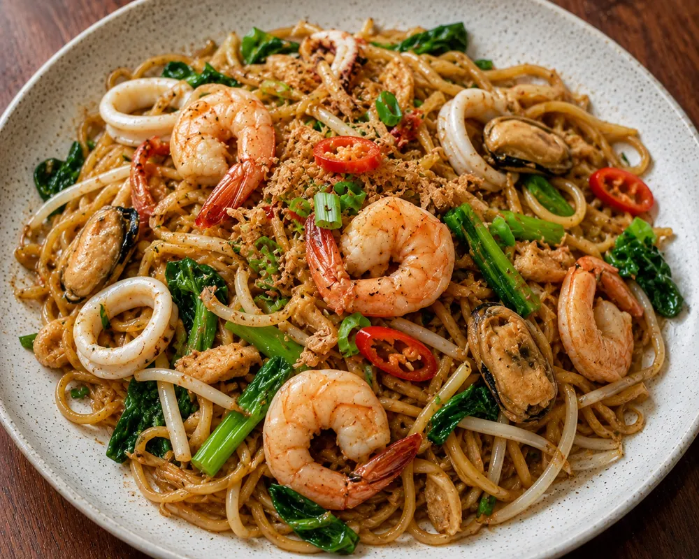 Mee Goreng Basah Seafood