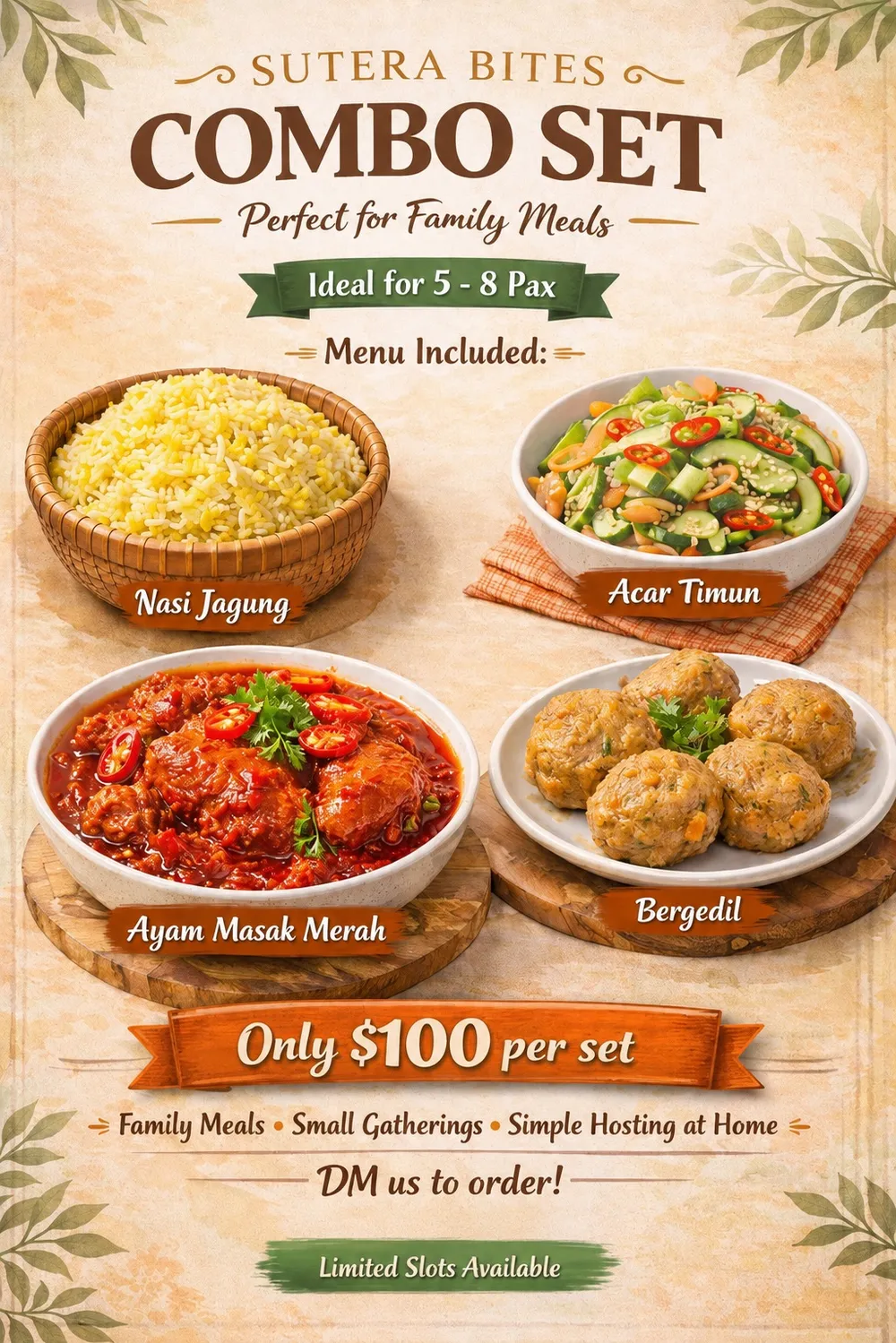 Nasi Jagung Combo