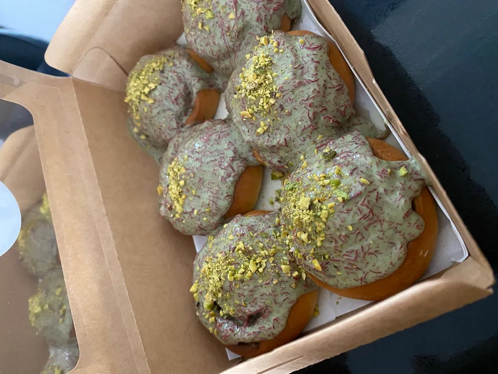 Pistachio Kunafa Rolls