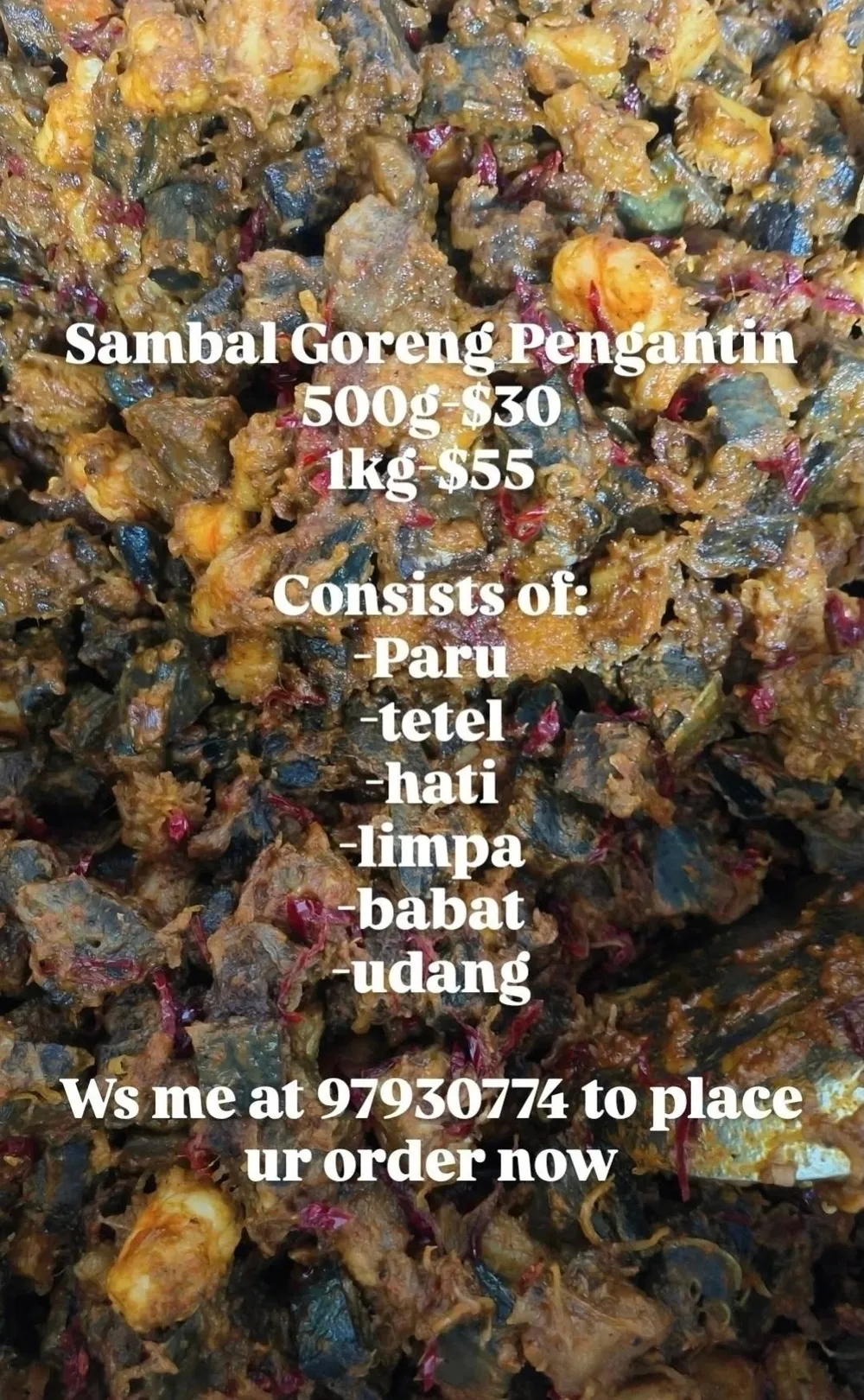 Sambal Goreng Pegantin