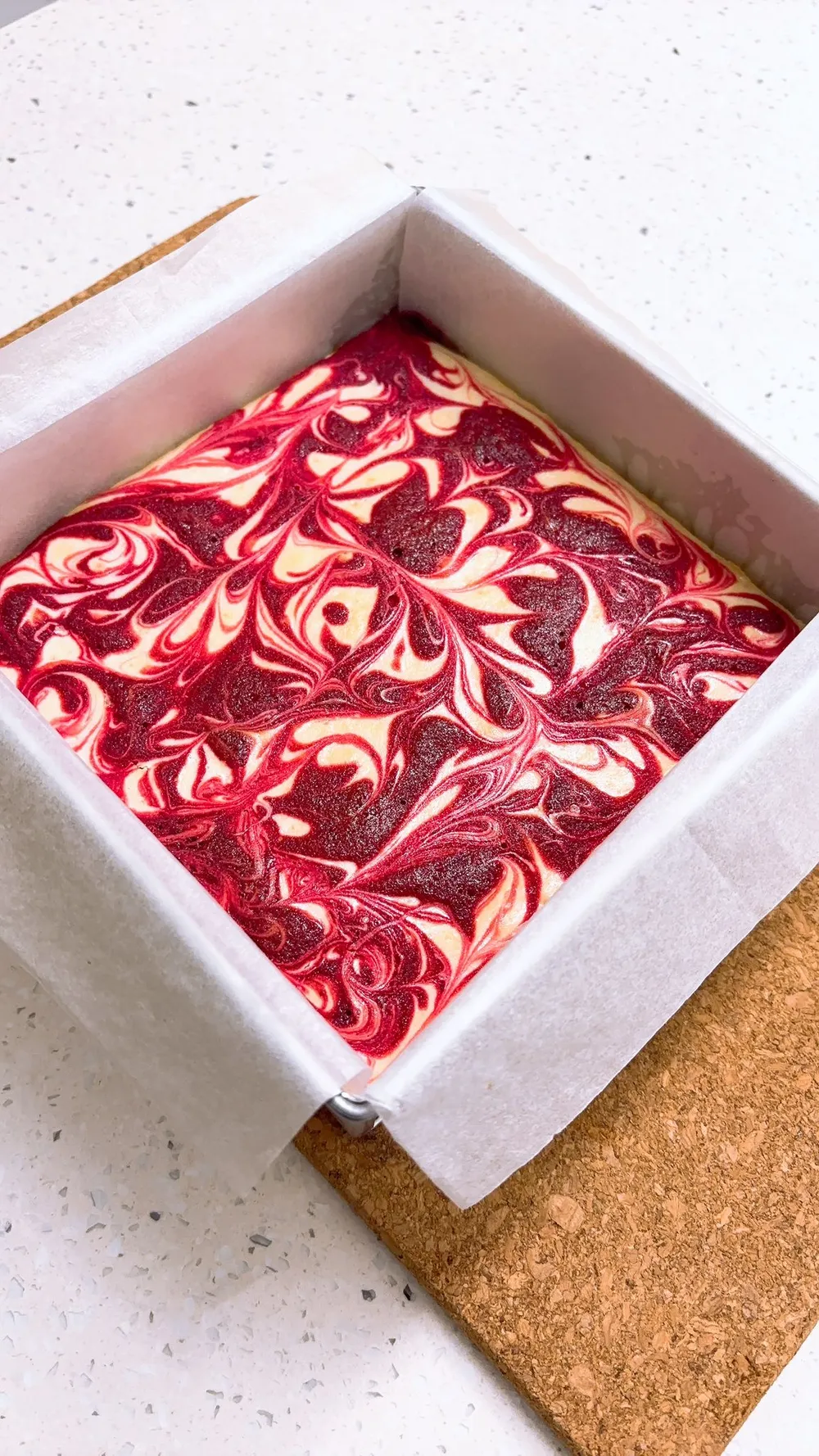 Red Velvet Cheesecake Brownie