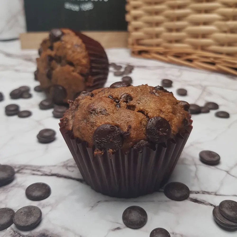 Banana Choc Chip Muffins 