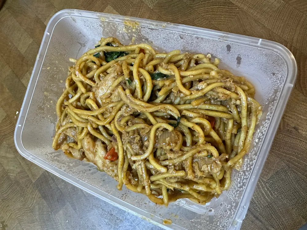 Mee goreng basah