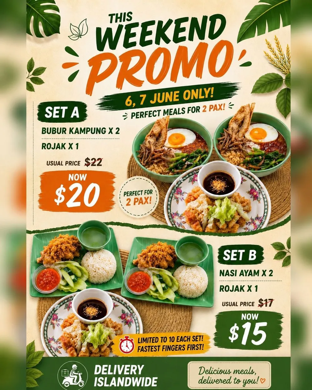 Weekend Promo Set A
