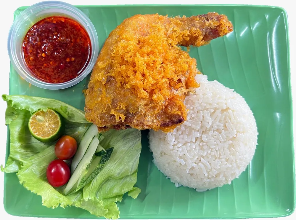 Nasi Ayam Penyet