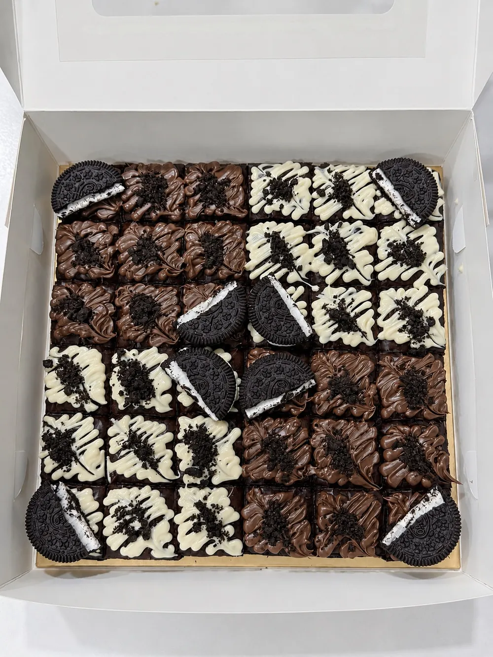 Simple Custom Brownies