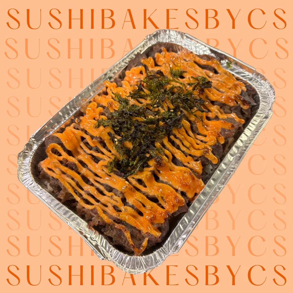 Beef Mentaiko Sushi Bakes (6pax)