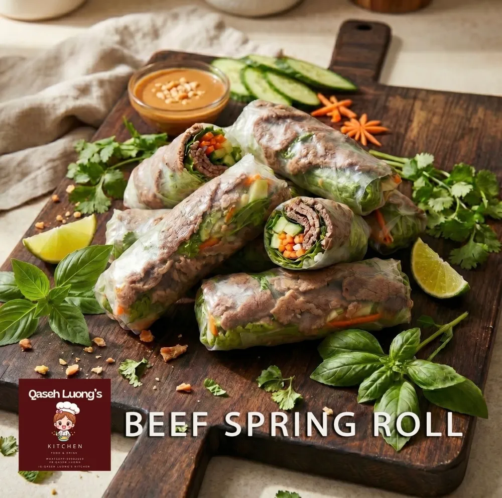 Vietnamese Beef Spring Roll