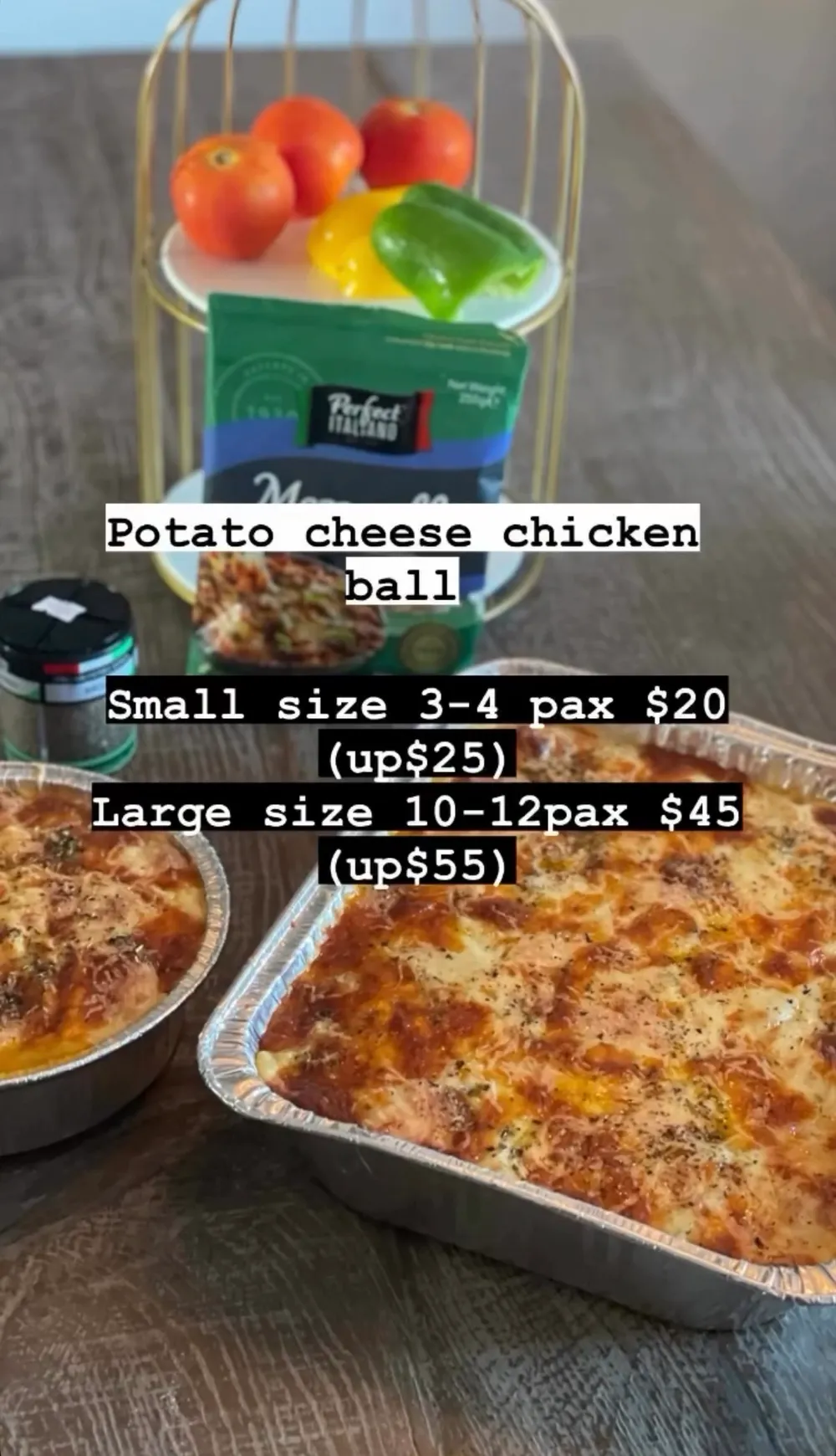 Potato cheese ball