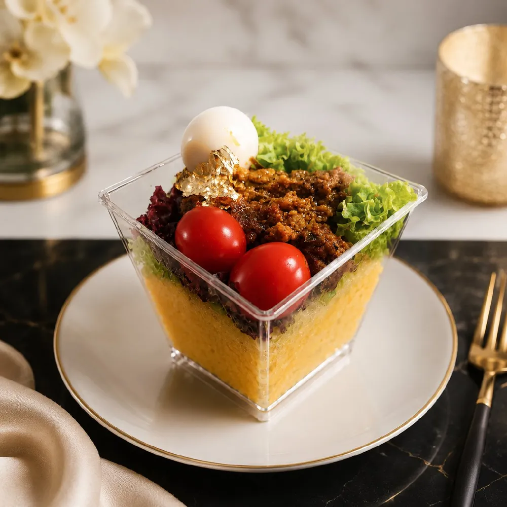 Mini cup pulut kuning